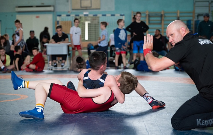 Командное первенство по греко-римской борьбе Центра развития творчества детей и юношества «Бригантина»