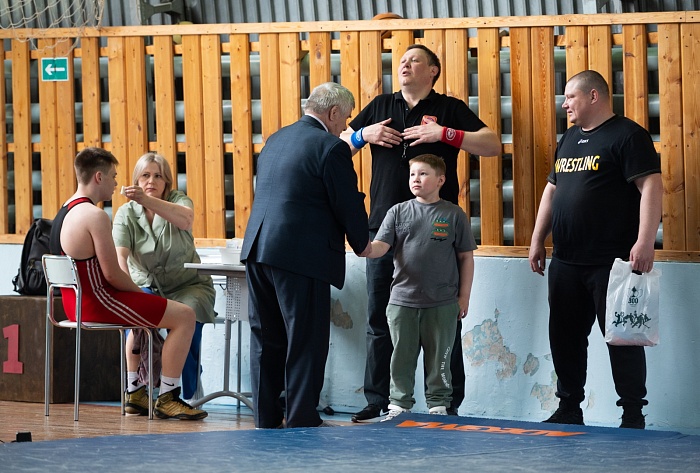 Командное первенство по греко-римской борьбе Центра развития творчества детей и юношества «Бригантина»