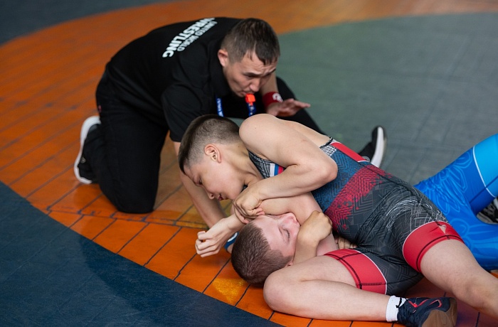 Командное первенство по греко-римской борьбе Центра развития творчества детей и юношества «Бригантина»