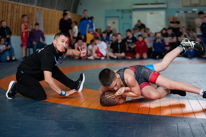 Командное первенство по греко-римской борьбе Центра развития творчества детей и юношества «Бригантина»