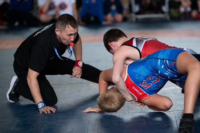 Командное первенство по греко-римской борьбе Центра развития творчества детей и юношества «Бригантина»