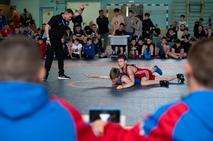 Командное первенство по греко-римской борьбе Центра развития творчества детей и юношества «Бригантина»