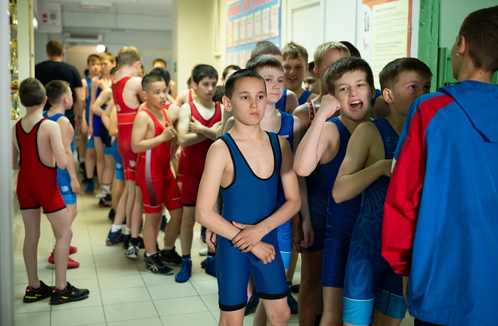 Командное первенство по греко-римской борьбе Центра развития творчества детей и юношества «Бригантина»