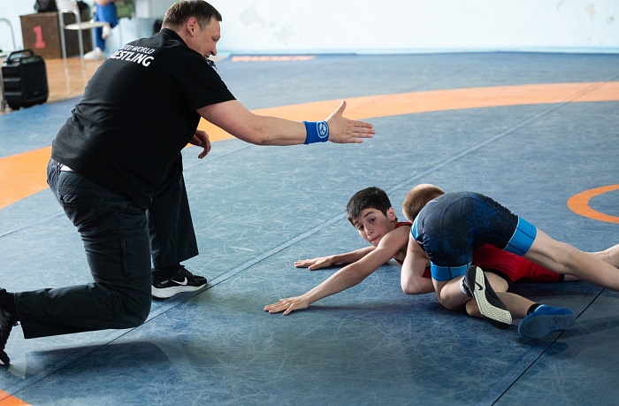 Командное первенство по греко-римской борьбе Центра развития творчества детей и юношества «Бригантина»