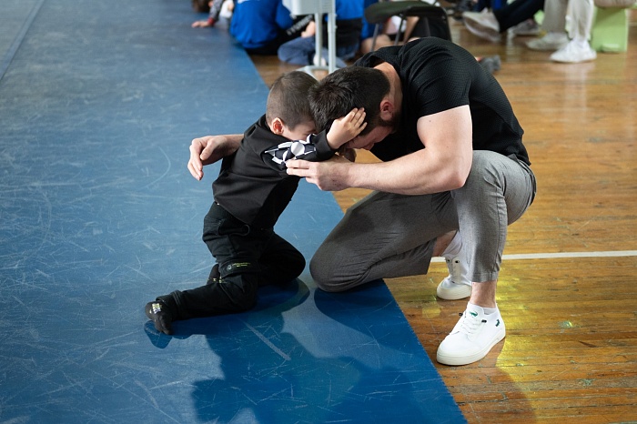 Командное первенство по греко-римской борьбе Центра развития творчества детей и юношества «Бригантина»