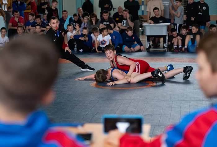 Командное первенство по греко-римской борьбе Центра развития творчества детей и юношества «Бригантина»