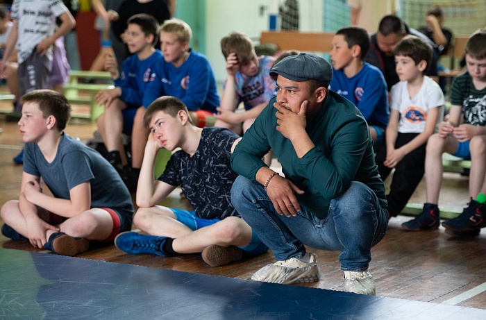 Командное первенство по греко-римской борьбе Центра развития творчества детей и юношества «Бригантина»