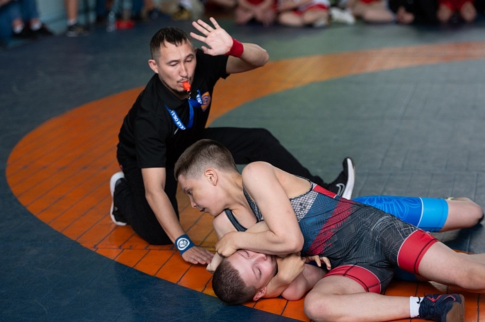 Командное первенство по греко-римской борьбе Центра развития творчества детей и юношества «Бригантина»