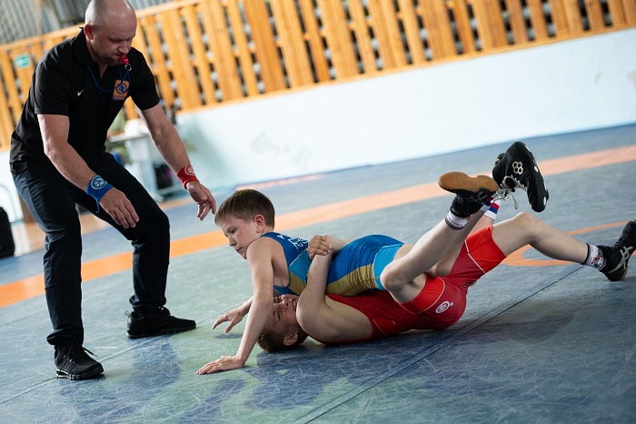 Командное первенство по греко-римской борьбе Центра развития творчества детей и юношества «Бригантина»
