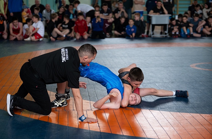Командное первенство по греко-римской борьбе Центра развития творчества детей и юношества «Бригантина»