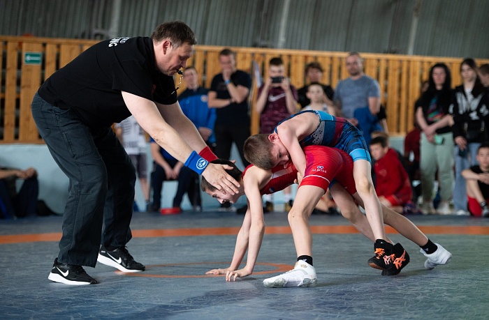 Командное первенство по греко-римской борьбе Центра развития творчества детей и юношества «Бригантина»