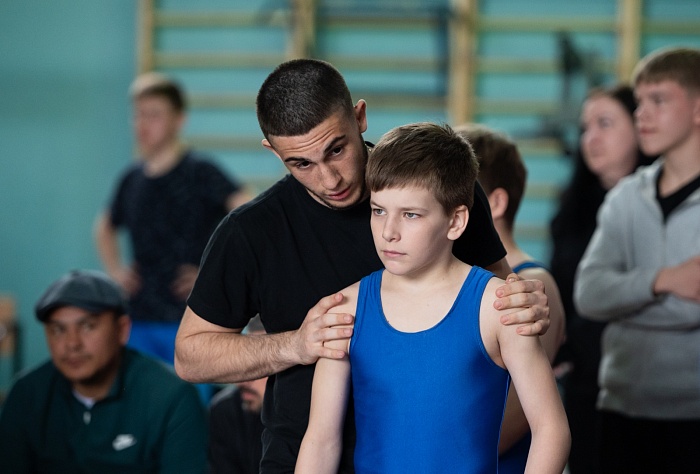 Командное первенство по греко-римской борьбе Центра развития творчества детей и юношества «Бригантина»