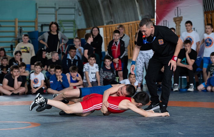 Командное первенство по греко-римской борьбе Центра развития творчества детей и юношества «Бригантина»