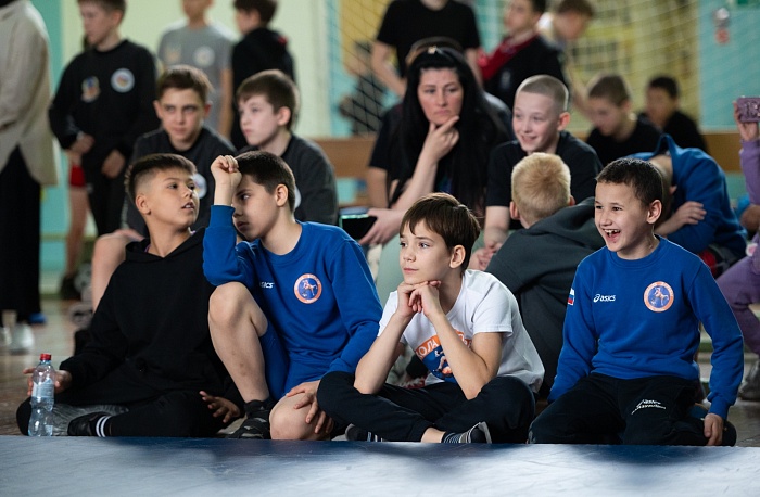 Командное первенство по греко-римской борьбе Центра развития творчества детей и юношества «Бригантина»