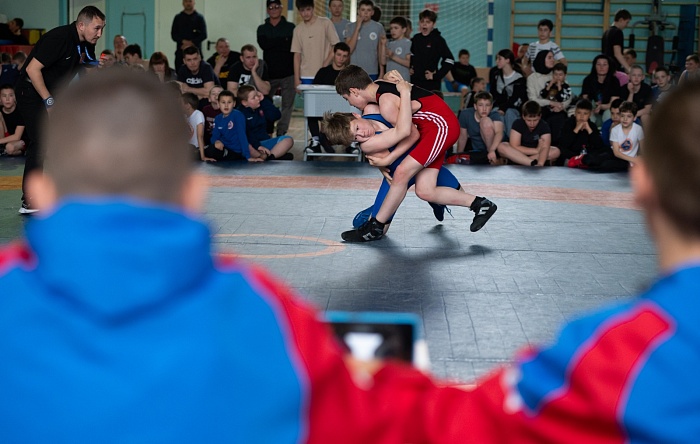 Командное первенство по греко-римской борьбе Центра развития творчества детей и юношества «Бригантина»