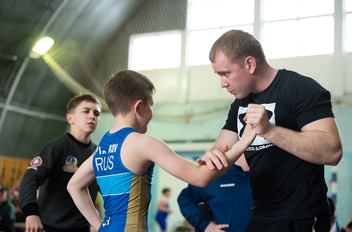 Командное первенство по греко-римской борьбе Центра развития творчества детей и юношества «Бригантина»