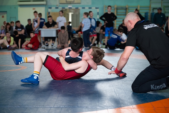 Командное первенство по греко-римской борьбе Центра развития творчества детей и юношества «Бригантина»