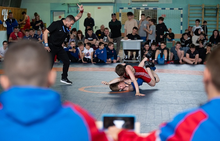 Командное первенство по греко-римской борьбе Центра развития творчества детей и юношества «Бригантина»
