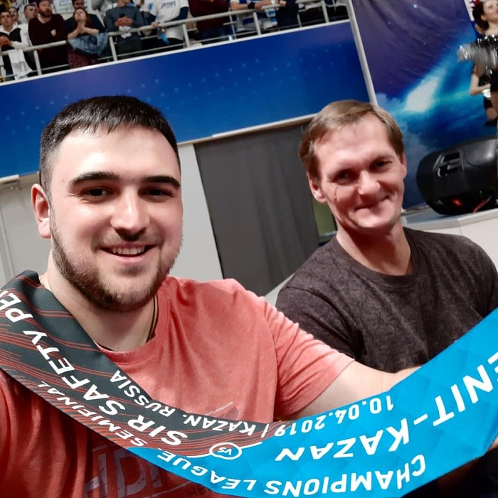 Сибиряки увидели матч Лиги чемпионов