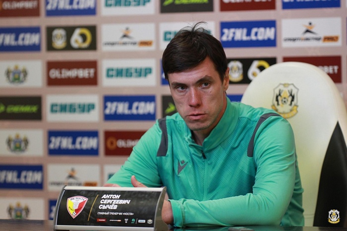 Главный тренер ФК «Носта» Антон Сычёв: «Мы не имели права удерживать Никиту Теленкова»