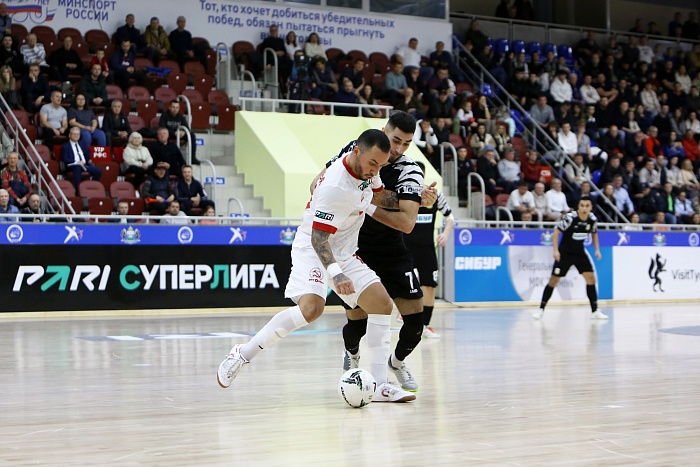 Чемпионат России по мини-футболу среди клубов PARI-Суперлиги. МФК «Тюмень» - КПРФ (Москва) – 3:3 (пен. 3:1) и 5:3