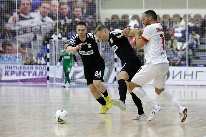 Чемпионат России по мини-футболу среди клубов PARI-Суперлиги. МФК «Тюмень» - КПРФ (Москва) – 3:3 (пен. 3:1) и 5:3