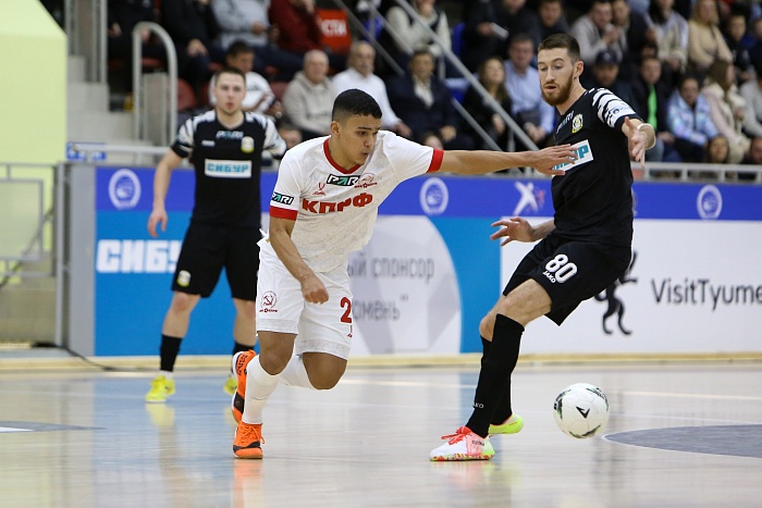 Чемпионат России по мини-футболу среди клубов PARI-Суперлиги. МФК «Тюмень» - КПРФ (Москва) – 3:3 (пен. 3:1) и 5:3