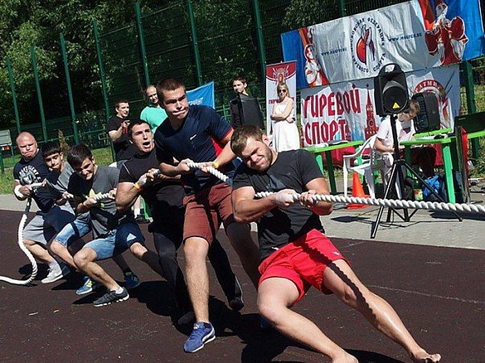 В Ярково тянули канат