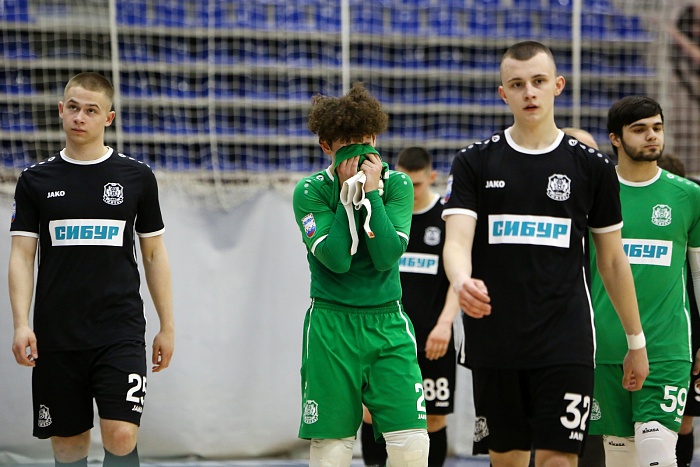 PARI-Высшая лига по футзалу. 1/8 финала. 1 матч. «Тюмень-дубль» – «Факел» (Сургут)