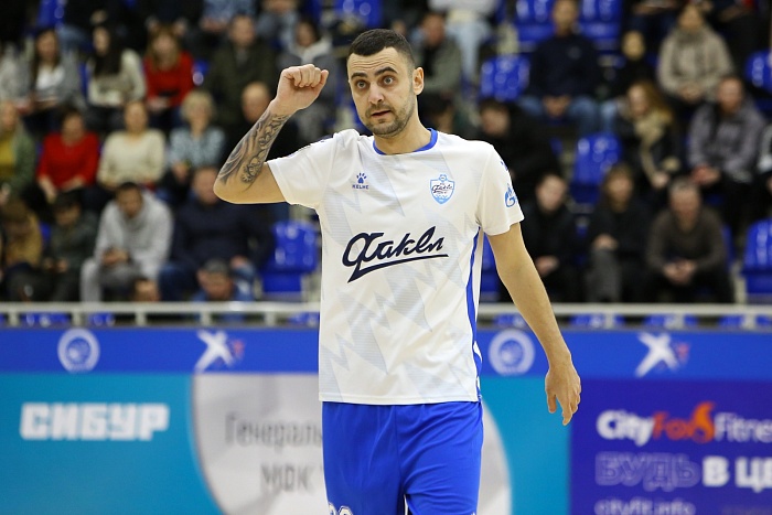 PARI-Высшая лига по футзалу. 1/8 финала. 1 матч. «Тюмень-дубль» – «Факел» (Сургут)