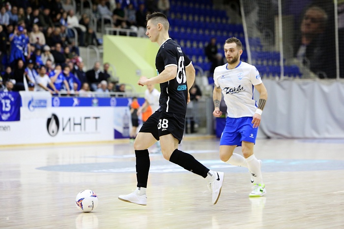 PARI-Высшая лига по футзалу. 1/8 финала. 1 матч. «Тюмень-дубль» – «Факел» (Сургут)