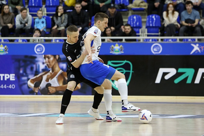 PARI-Высшая лига по футзалу. 1/8 финала. 1 матч. «Тюмень-дубль» – «Факел» (Сургут)