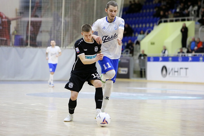 PARI-Высшая лига по футзалу. 1/8 финала. 1 матч. «Тюмень-дубль» – «Факел» (Сургут)