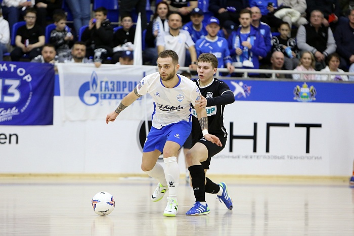 PARI-Высшая лига по футзалу. 1/8 финала. 1 матч. «Тюмень-дубль» – «Факел» (Сургут)