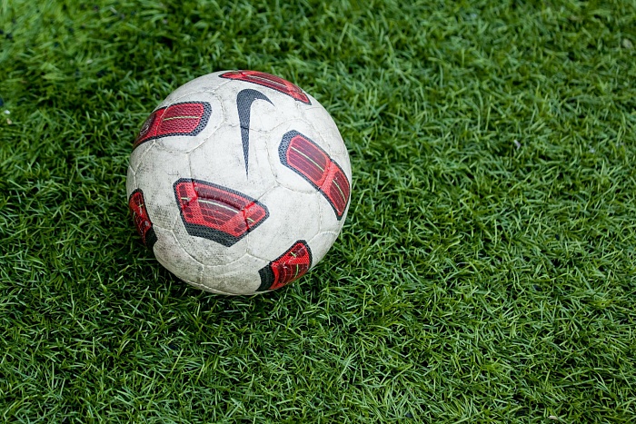 В Маслянском играли юные футболисты