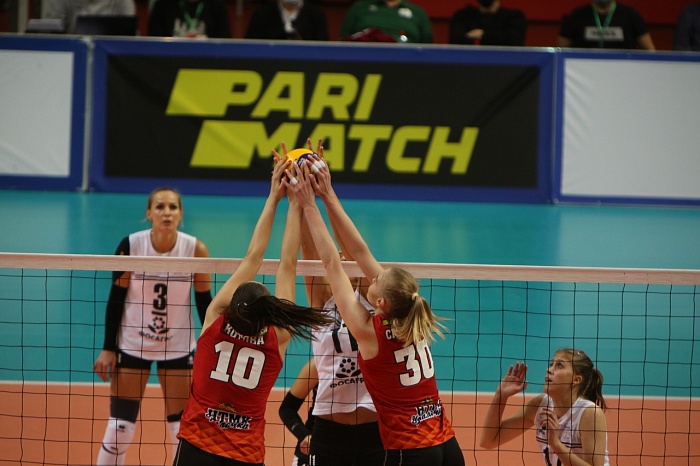 Котова отлично подавала и шикарно блокировала