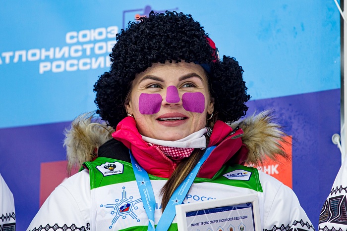 Спартакиада сильнейших по биатлону. Смешанная эстафета