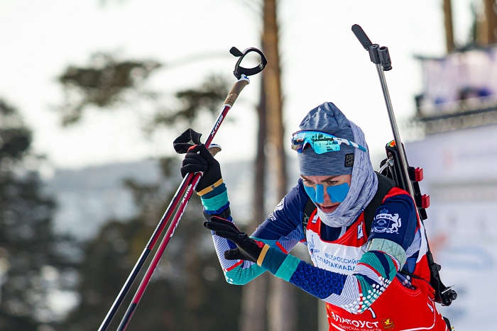 Спартакиада сильнейших по биатлону. Смешанная эстафета