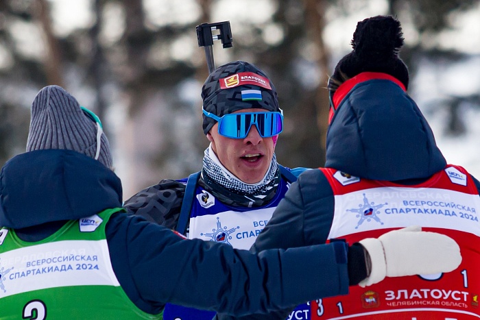 Спартакиада сильнейших по биатлону. Смешанная эстафета