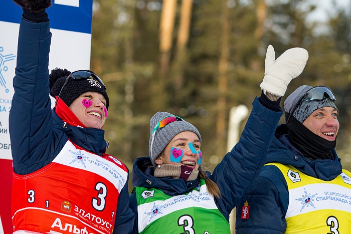 Спартакиада сильнейших по биатлону. Смешанная эстафета