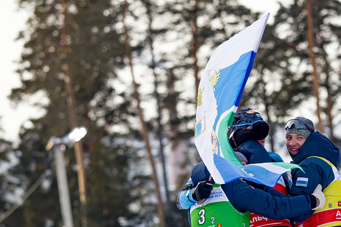Спартакиада сильнейших по биатлону. Смешанная эстафета