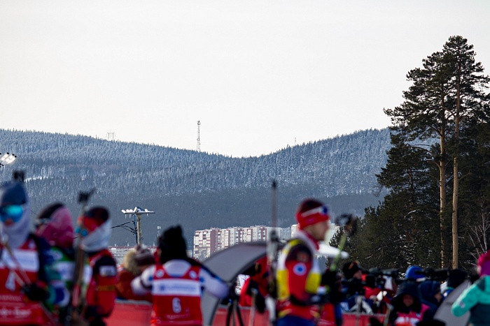 Спартакиада сильнейших по биатлону. Смешанная эстафета
