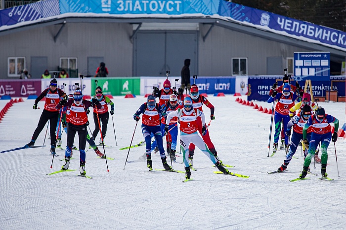 Спартакиада сильнейших по биатлону. Смешанная эстафета