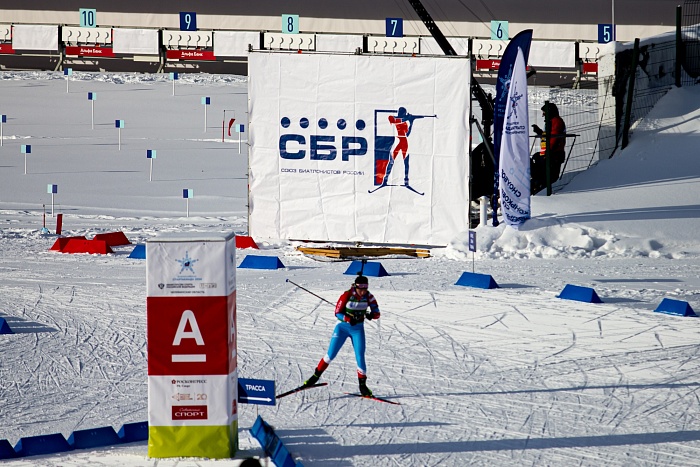 Спартакиада сильнейших по биатлону. Смешанная эстафета