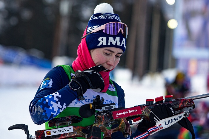 Спартакиада сильнейших по биатлону. Смешанная эстафета