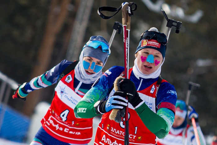 Спартакиада сильнейших по биатлону. Смешанная эстафета