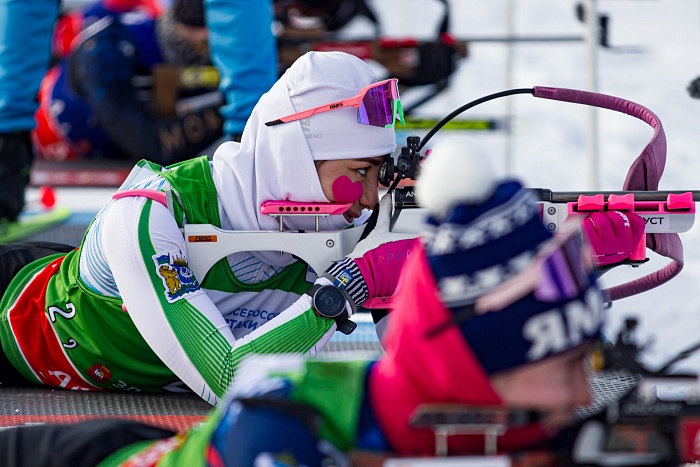 Спартакиада сильнейших по биатлону. Смешанная эстафета