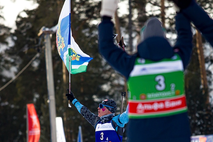 Спартакиада сильнейших по биатлону. Смешанная эстафета