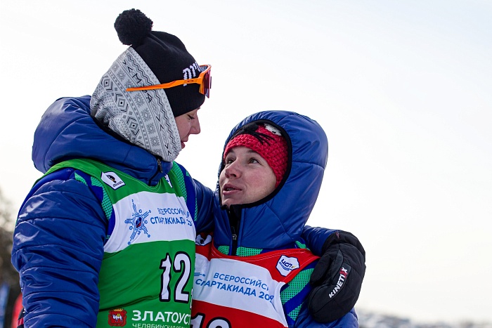 Спартакиада сильнейших по биатлону. Смешанная эстафета