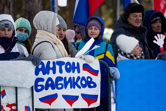 Спартакиада сильнейших по биатлону. Смешанная эстафета